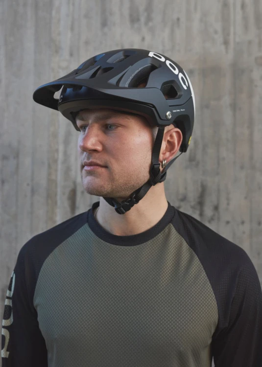 KASK ROWEROWY POC TECTAL RACE MIPS M 55-58 URANIUM BLACK/HYDROGEN WHITE MATT
