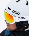 GOGLE POC FOVEA MID CLARITY HYDROGEN WHITE/ SPECTRIS ORANGE S2 WYSYŁKA W CENIE40