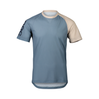 Koszulka rowerowa POC MTB PURE TEE CALCITE BLUE/ LIGHT SANDSTONE BEIGE