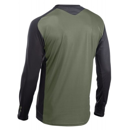 KOSZULKA ROWEROWA MTB NORTHWAVE EDGE JERSEY LS FOREST GREEN/BLACK XL