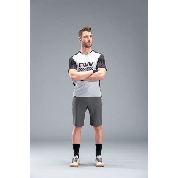 KOSZULKA MTB NORTHWAVE EDGE JERSEY GREY/BLACK M