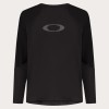 KOSZULKA ROWEROWA OAKLEY  Seeker airline ls jersey BLACKOUT CZARNY
