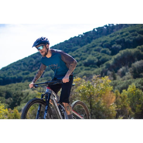 KOSZULKA MTB NORTHWAVE EDGE JERSEY BLUE/BLACK XL