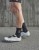 SKARPETY ROWEROWE POC FLAIR SOCK MID URANIUM BLACK/DIOPTASE BLUE M 40-42