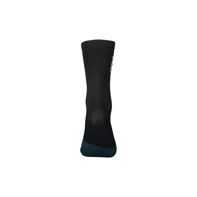 SKARPETY ROWEROWE POC FLAIR SOCK MID URANIUM BLACK/DIOPTASE BLUE M 40-42