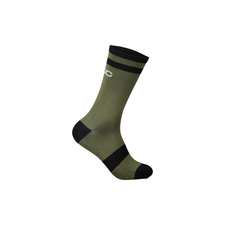 SKARPETY ROWEROWE POC LURE MTB SOCK LONG Epidote Green/Uranium Black L 43-45