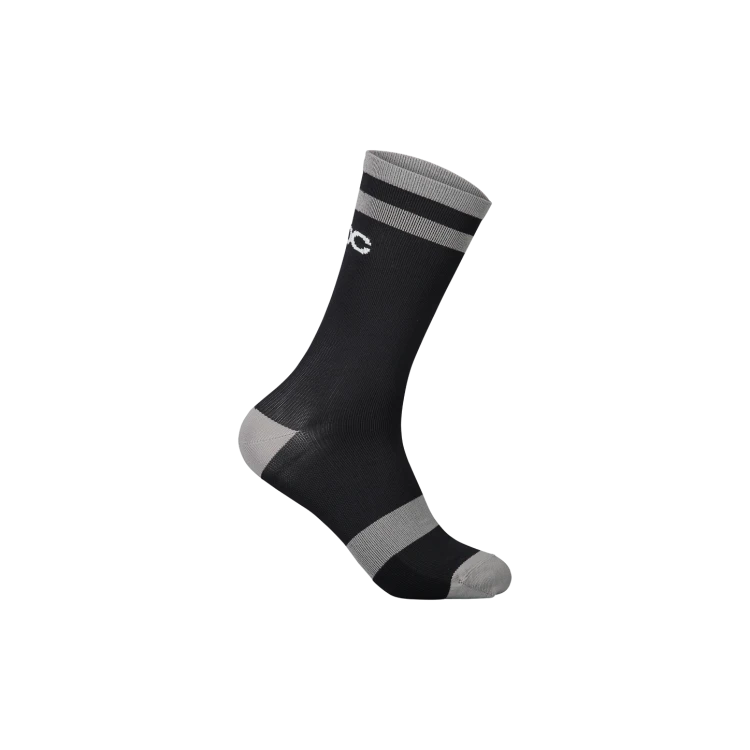 SKARPETY ROWEROWE POC LURE MTB SOCK LONG Uranium Black/Granite Grey L 43-45