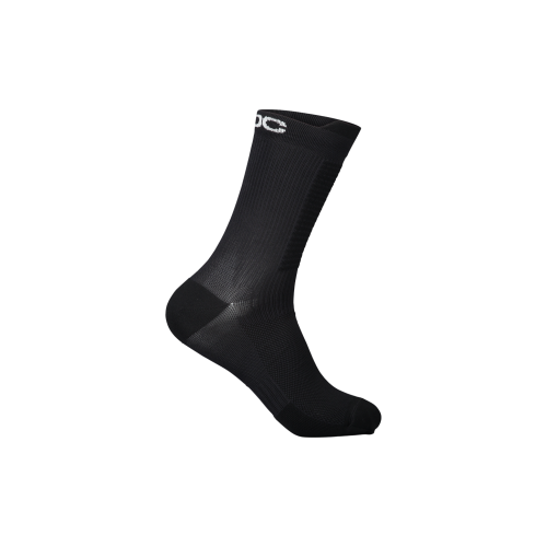 SKARPETY ROWEROWE POC LITHE MTB SOCK MID URANIUM BLACK L 43-45