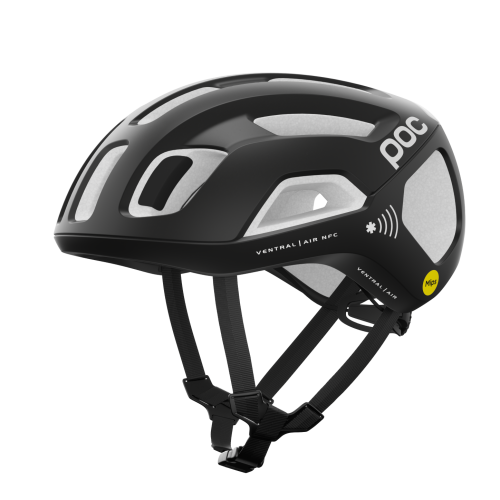 KASK ROWEROWY POC VENTRAL AIR MIPS NFC M 55-59 URANIUM BLACK/HYDROGEN WHITE MATT
