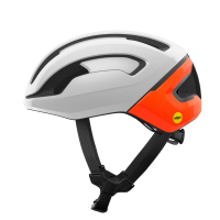 Kask POC OMNE AIR MIPS HYDROGEN WHITE/Fluorescent Orange Matt BIAŁO-POMARAŃCZOWY 