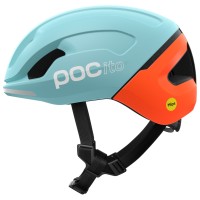 Kask POC dziecięcy POCITO OMNE MIPS  indicolite Blue Matt/Carnelian Orange Matt