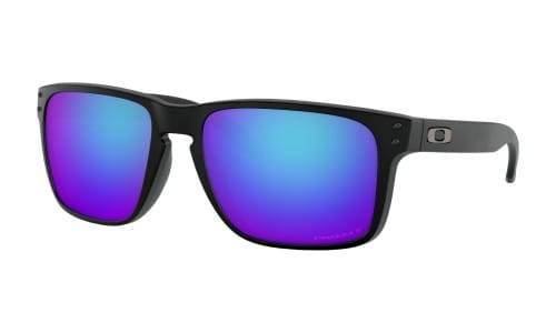OKULARY OAKLEY HOLBROOK XL MATTE BLACK/ PRIZM SAPPHIRE IRID POLARYZACJA 12%