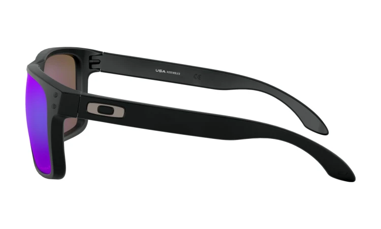 OKULARY OAKLEY HOLBROOK XL MATTE BLACK/ PRIZM SAPPHIRE IRID POLARYZACJA 12%