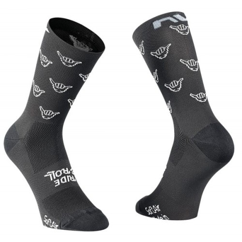 SKARPETY ROWER NORTHWAVE RIDE &amp; ROLL SOCK BLACK L 44-47