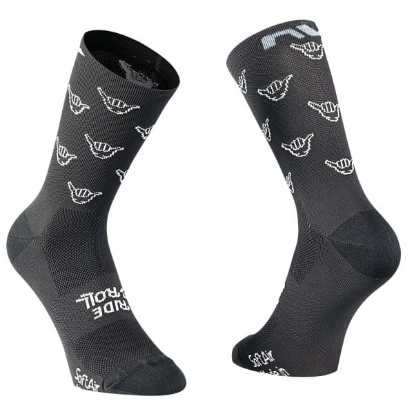 SKARPETY ROWER NORTHWAVE RIDE &amp; ROLL SOCK BLACK L 44-47
