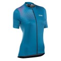KOSZULKA ROWEROWA DAMSKA NORTHWAVE ORIGIN WOMAN JERSEY BLUE M