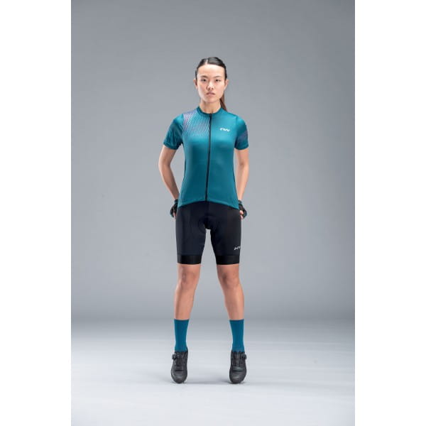 KOSZULKA ROWEROWA DAMSKA NORTHWAVE ORIGIN WOMAN JERSEY BLUE M