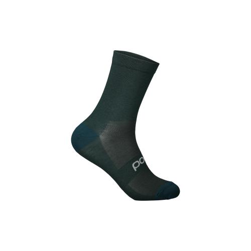 SKARPETY ROWEROWE POC ZEPHYR MERINO SOCK MID URANIUM BLACK M 40-42