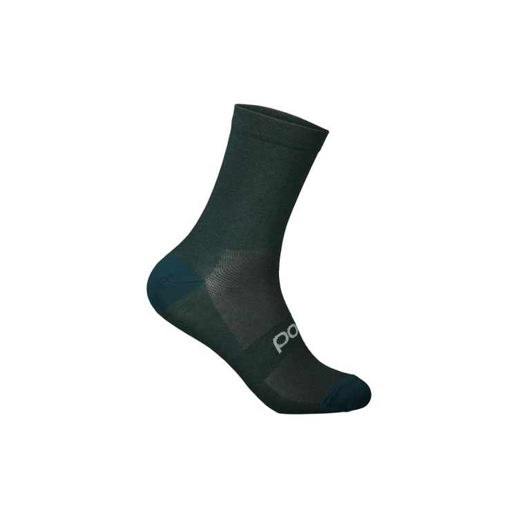 SKARPETY ROWEROWE POC ZEPHYR MERINO SOCK MID URANIUM BLACK M 40-42