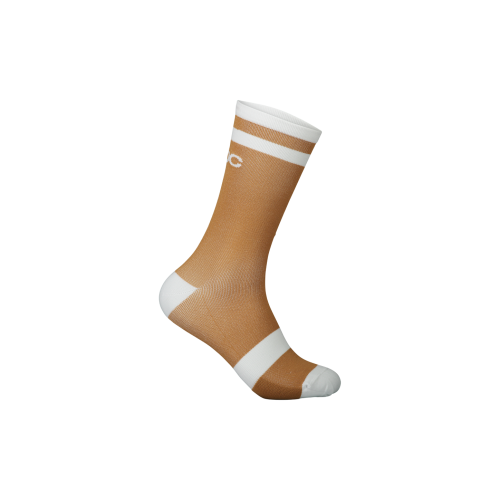 SKARPETY ROWEROWE POC LURE MTB SOCK LONG Aragonite Brown/Hydrogen White M 40-42