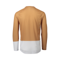 KOSZULKA ROWEROWA POC MTB PURE LS Aragonite Brown/Hydrogen White L