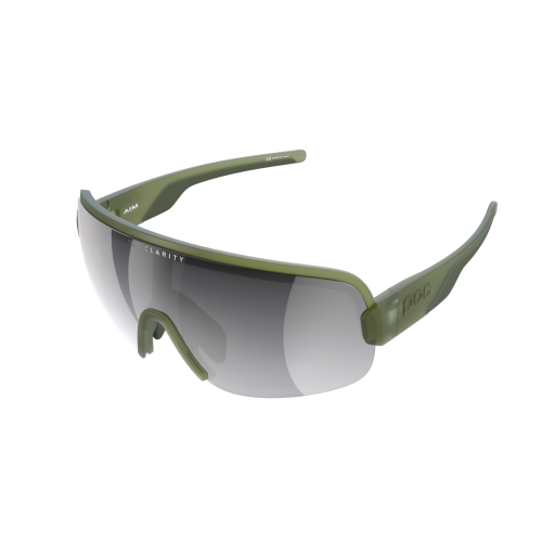 OKULARY POC AIM CLARITY ROWEROWE EPIDOTE GREEN TRANSLUCENT/ VIOLET SILVER MIRROR KAT.3