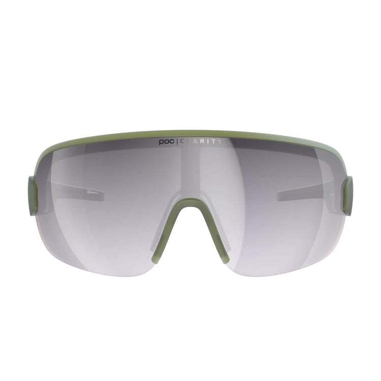 OKULARY POC AIM CLARITY ROWEROWE EPIDOTE GREEN TRANSLUCENT/ VIOLET SILVER MIRROR KAT.3