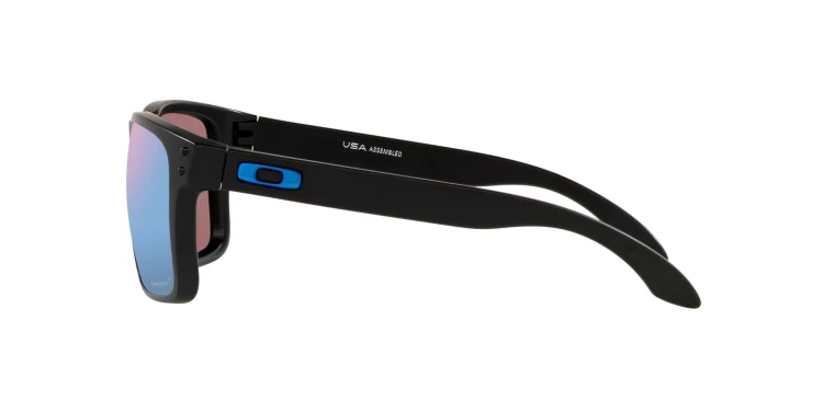OKULARY OAKLEY HOLBROOK XL MATTE BLACK/ PRIZM DEEP WATER POLARYZACJA 12%
