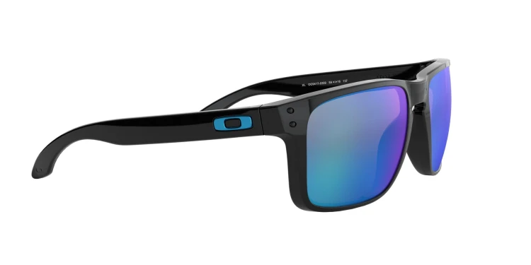 OKULARY OAKLEY HOLBROOK XL POLISHED BLACK/ PRIZM SAPPHIRE 12%