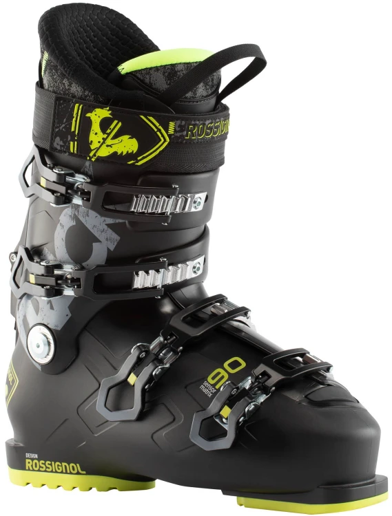 BUTY NARCIARSKIE ROSSIGNOL TRACK 90  BLACK YELLOW