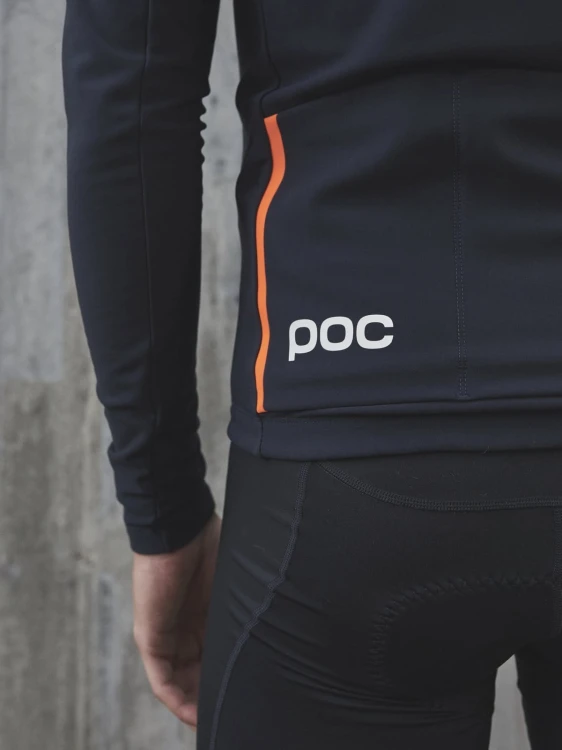 OCIEPLANA BLUZA KOLARSKA POC RADIANT JERSEY NAVY BLACK L