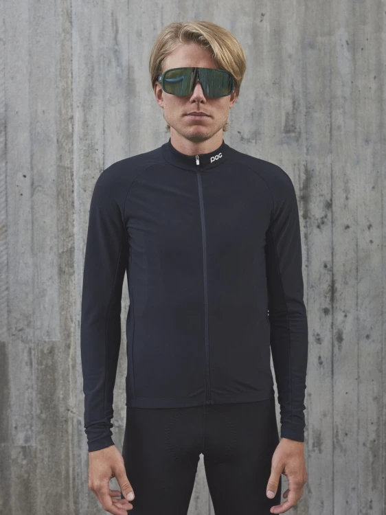 OCIEPLANA BLUZA KOLARSKA POC RADIANT JERSEY NAVY BLACK L