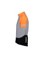 KOSZULKA SZOSOWA POC M'S ESSENTIAL ROAD MID GRANITE GREY/ZINK ORANGE S