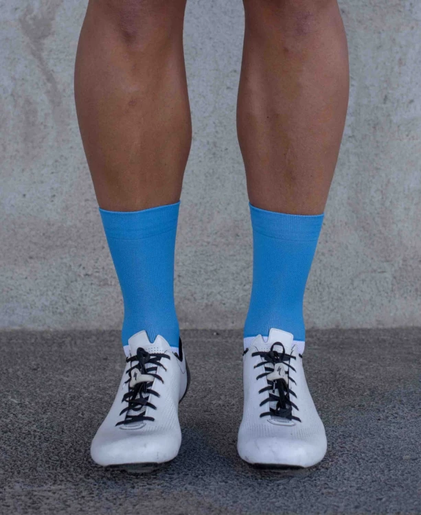 SKARPETY ROWEROWE POC Essential Road Sock ROZ. S 38-39 BASALT BLUE/Hydrogen White
