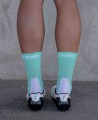 SKARPETY ROWEROWE POC Essential Road Sock ROZ. S 38-39 FLUORITE GREEN/Hydrogen White