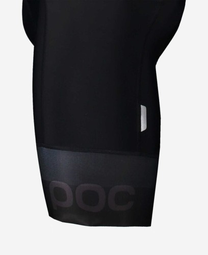 SPODENKI ROWEROWE POC ESSENTIAL ROAD VPDS BIB SHORTS URANIUM BLACK L