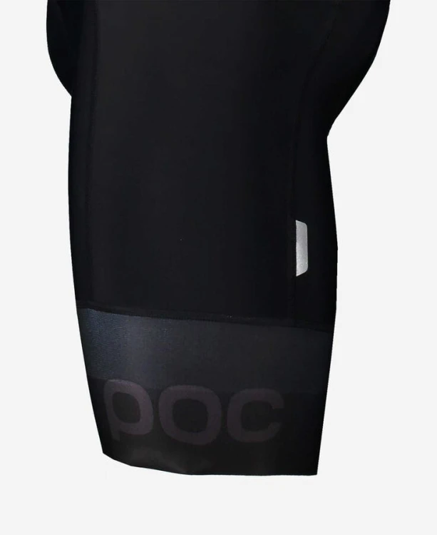 SPODENKI ROWEROWE POC ESSENTIAL ROAD VPDS BIB SHORTS URANIUM BLACK L