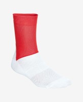 Skarpety rowerowePOC Essential Road Sock ROZ. S 37-38 Prismane Red/Hydrogen White